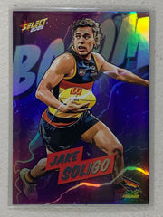 BM10 Jake Soligo #027/360 - Adelaide Crows - Booom - 2025 AFL Footy Stars