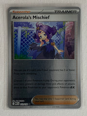 Acerola's Mischief Reverse Holo 113/132 - Pokemon Mega Evolution