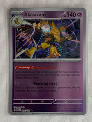 Alakazam Reverse Holo 056/132 - Pokemon Mega Evolution