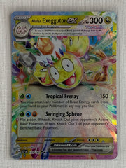 Alolan Exeggutor ex Holo 133/191 - Pokemon Scarlet & Violet Surging Sparks