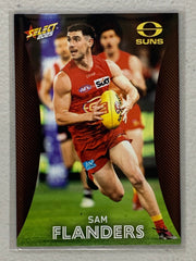 #092 Sam Flanders - Gold Coast Suns - AFL Commons - 2025 AFL Footy Stars