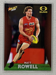 #096 Matt Rowell - Gold Coast Suns - AFL Commons - 2025 AFL Footy Stars