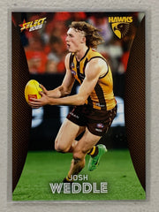 #109 Josh Weddle - Hawthorn - AFL Commons - 2025 AFL Footy Stars