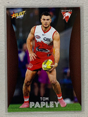 #174 Tom Papley - Sydney Swans - AFL Commons - 2025 AFL Footy Stars