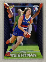 #197 Cody Weightman - Western Bulldogs - AFL Commons - 2025 AFL Footy Stars