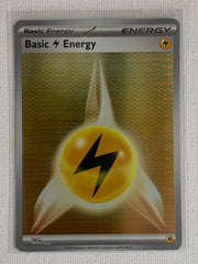 Basic Lightning Energy Holo 020 - Pokemon Scarlet & Violet Energies