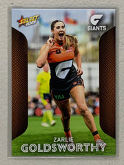 #213 Zarlie Goldsworthy - Giants - AFLW Commons - 2025 AFL Footy Stars