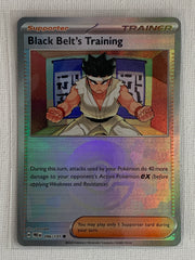 Black Belt's Training Poke Ball Pattern Holo 096/131 - Pokemon Scarlet & Violet Prismatic Evolutions