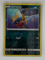 Carvanha Reverse Holo 110/214 - Pokemon Sun & Moon Unbroken Bonds