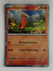 Charmander Cosmos Holo 004/165 - Pokemon Scarlet & Violet 151