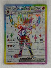 Cinderace ex Holo 157/142 - Pokemon Scarlet & Violet Stellar Crown