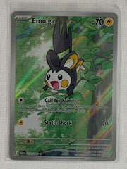 Emolga Holo 112/086 - Pokemon Scarlet & Violet Black Bolt