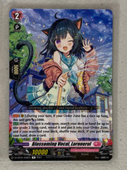Blossoming Vocal, Loronerol - D-LBT01/038EN - Cardfight Vanguard Lyrical Melody