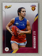 #184 Ally Anderson - Brisbane Lions - AFLW Common - 2024 AFL Footy Stars
