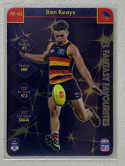 #AF-03 Ben Keays - Adelaide Crows - AFL Fantasy Favourites - 2023 AFL Team Coach