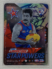#SP-90 Tom Liberatore - Western Bulldogs - AFL Star Powers Silver - 2023 AFL Team Coach
