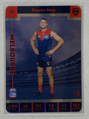 #37 Steven May - Melbourne Demons - AFL Silver - 2023 AFL Team Coach