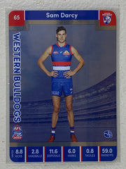 #65 Sam Darcy - Western Bulldogs - AFL Silver - 2023 AFL Team Coach