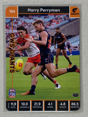 #104 Harry Perryman - GWS Giants - AFL Common - 2023 AFL Team Coach