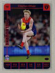 #110 Clayton Oliver - Melbourne Demons - AFL Common - 2023 AFL Team Coach