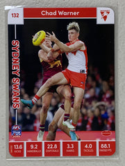 #132 Chad Warner - Sydney Swans - AFL Common - 2023 AFL Team Coach