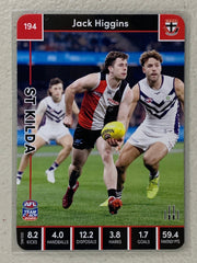 #194 Jack Higgins - St Kilda Saints - AFL Common - 2023 AFL Team Coach