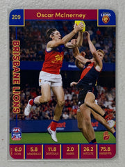 #209 Oscar McInerney - Brisbane Lions - AFL Common - 2023 AFL Team Coach
