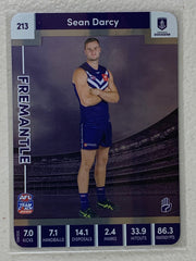 #213 Sean Darcy - Fremantle Dockers - AFL Silver - 2023 AFL Team Coach