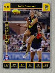 #W-14 Katie Brennan - Richmond Tigers - AFLW Common - 2023 AFL Team Coach