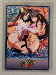 Kuroka Toujou & Serafall Leviathan - High School DxD - Anime Doujin Card