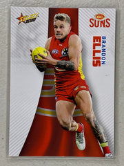 #083 Brandon Ellis - Gold Coast Suns - AFL Common - 2022 AFL Footy Stars