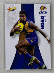 #169 Liam Ryan - West Coast Eagles - AFL Common - 2022 AFL Footy Stars