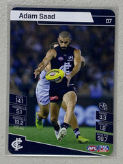 #07 Adam Saad - Carlton Blues - AFL Common - 2022 AFL Team Coach