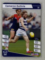 #91 Cameron Guthrie - Geelong Cats - AFL Common - 2022 AFL Team Coach