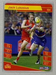 #164 Jack Lukosius - Gold Coast Suns - AFL Common - 2022 AFL Team Coach