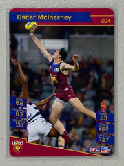 #204 Oscar McInerney - Brisbane Lions - AFL Common - 2022 AFL Team Coach