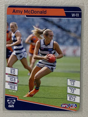 #W-11 Amy McDonald - Geelong Cats - AFLW Common - 2022 AFL Team Coach