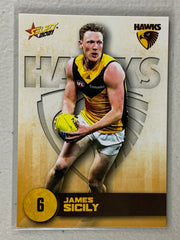 #099 James Sicily - Hawthorn Hawks - AFL Common - 2021 AFL Footy Stars