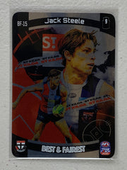 #BF-15 Jack Steele - St Kilda Saints - Best & Fairest - 2021 AFL Team Coach