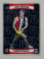 #I-30 Jack Billings/Caitlin Greiser - St Kilda Saints - 3D Icon Player - 2021 AFL Team Coach
