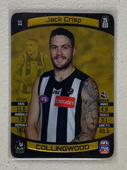 #11 Jack Crisp - Collingwood Magpies - AFL Gold - 2021 AFL Team Coach