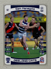 #92 Sam Menegola - Geelong Cats - AFL Common - 2021 AFL Team Coach