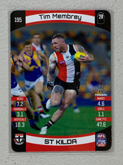 #195 Tim Membrey - St Kilda Saints - AFL Common - 2021 AFL Team Coach