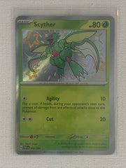 Scyther Shiny Rare Holo 095/091 - Pokemon Scarlet & Violet Paldean Fates