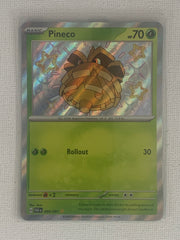 Pineco Shiny Rare Holo 099/091 - Pokemon Scarlet & Violet Paldean Fates