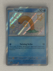 Wiglett Shiny Rare Holo 121/091 - Pokemon Scarlet & Violet Paldean Fates