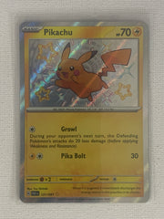 Pikachu Shiny Rare Holo 131/091 - Pokemon Scarlet & Violet Paldean Fates