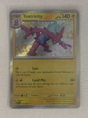Toxtricity Shiny Rare Holo 141/091 - Pokemon Scarlet & Violet Paldean Fates