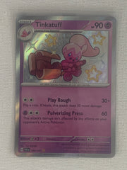 Tinkatuff Shiny Rare Holo 166/091 - Pokemon Scarlet & Violet Paldean Fates