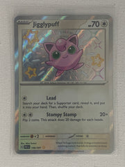 Jigglypuff Shiny Rare Holo 198/091 - Pokemon Scarlet & Violet Paldean Fates